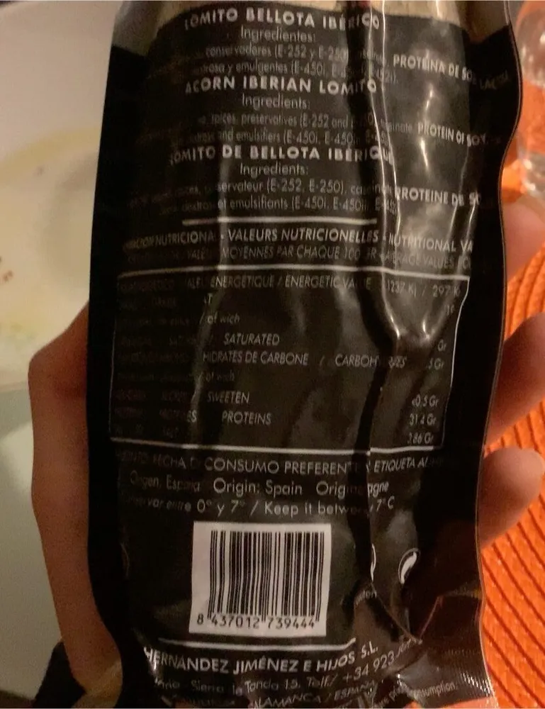 Lomo bellota iberico
