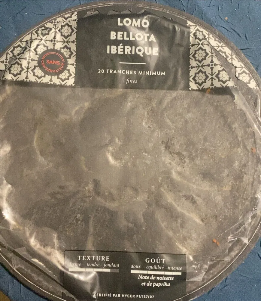 Lomo bellota iberique
