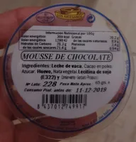 MOUSSE DE CHOCOLATE