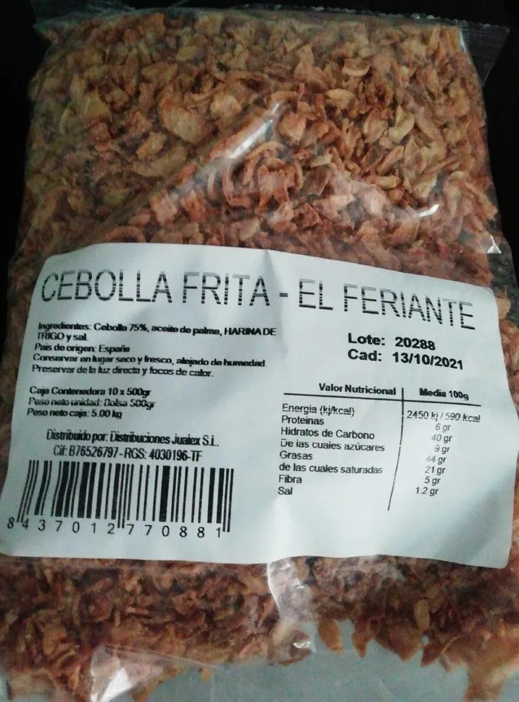 Cebolla frita