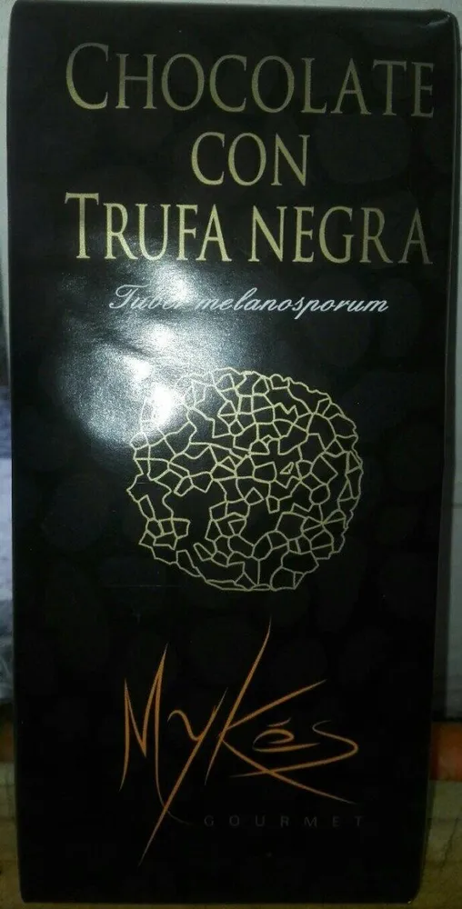 Chocolate con trufa negra