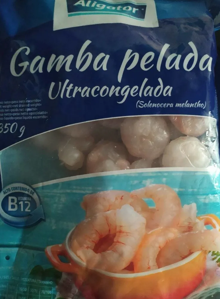 Gamba Pelada Ultracongelada