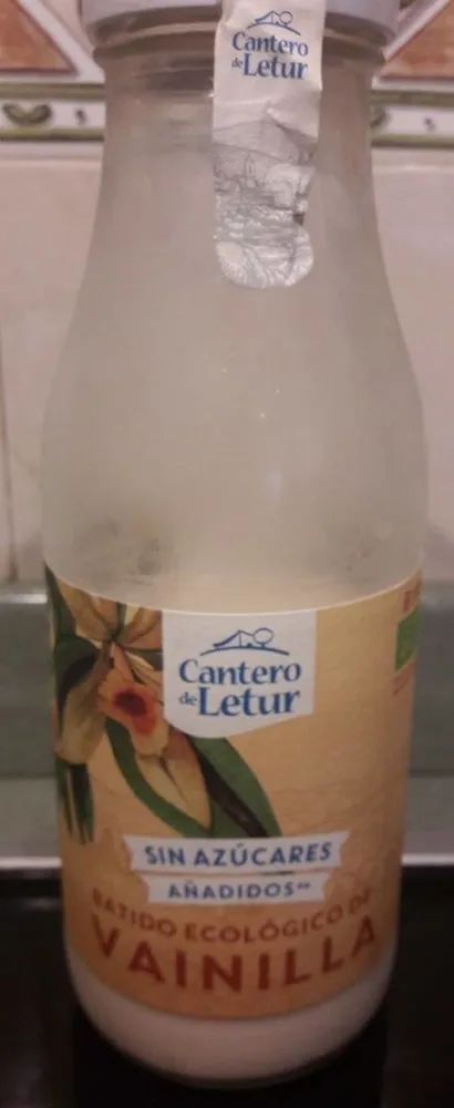 Batido ecológico de vainilla