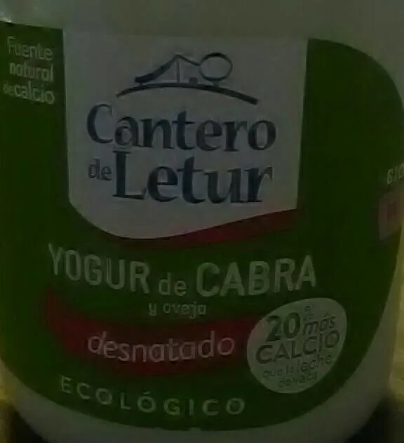 Yogur de cabra
