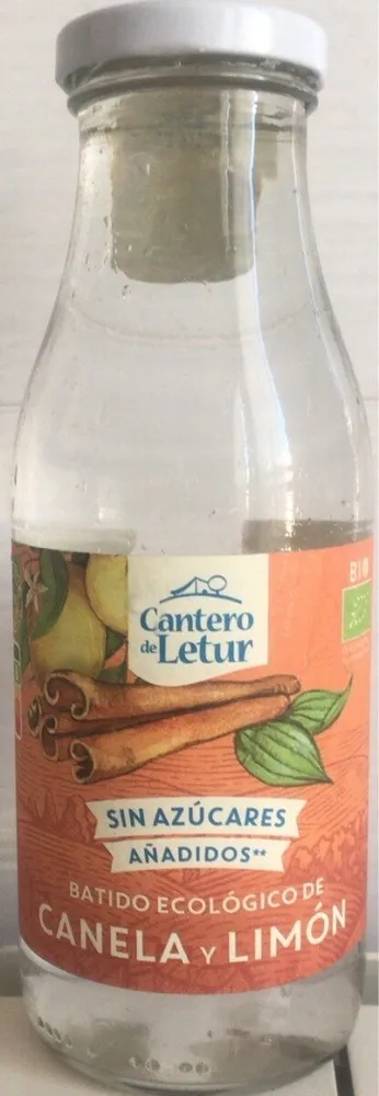 Batido Ecológico Canela y Limón