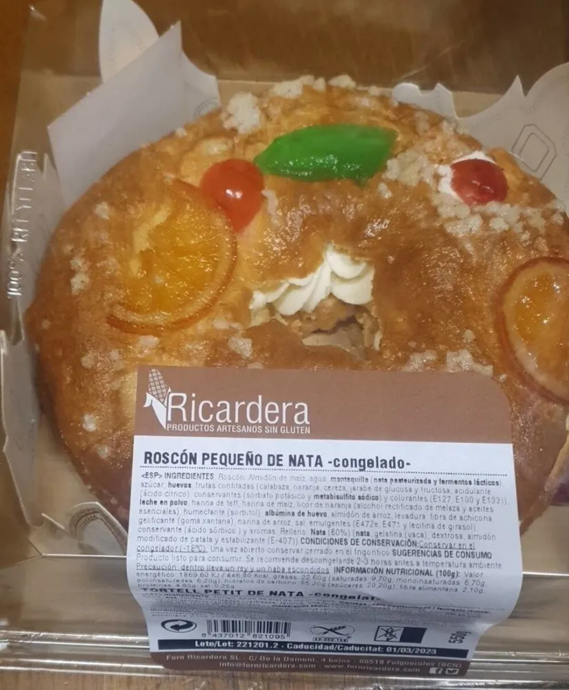 Roscón de nata