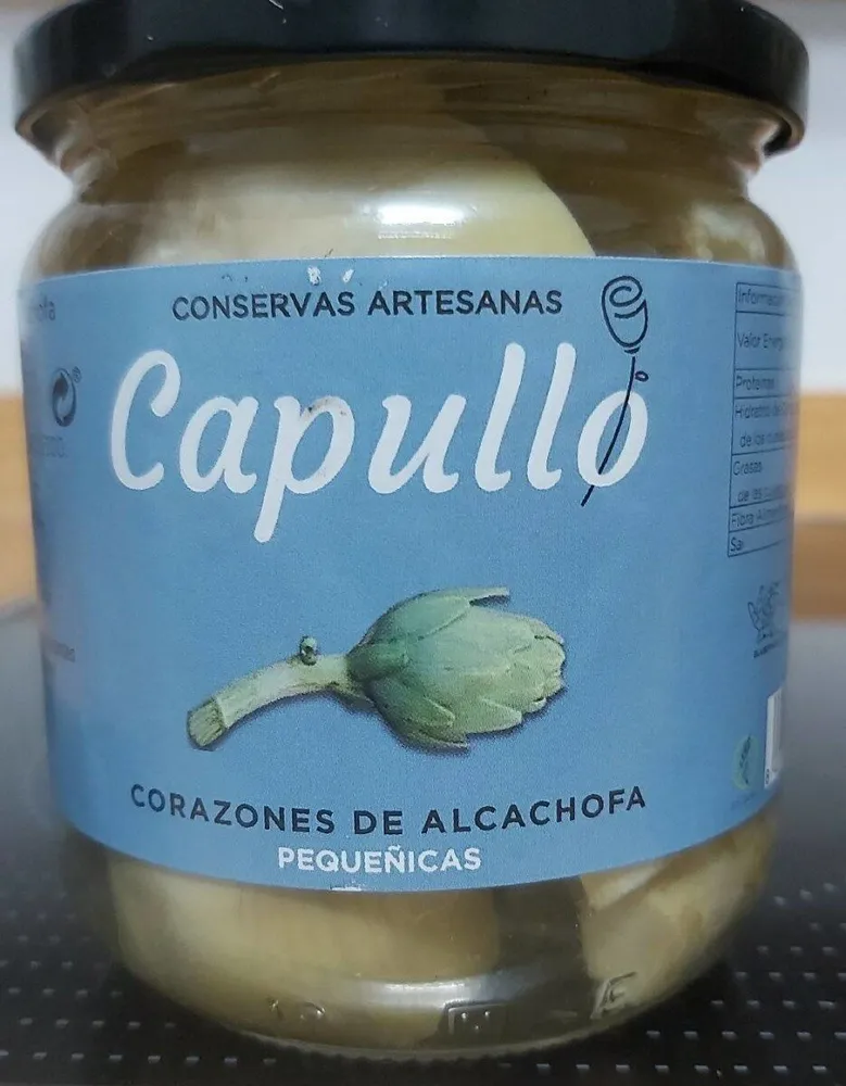 Corazones de alcachofas