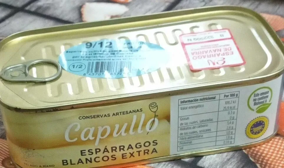 Espárragos blancos extra