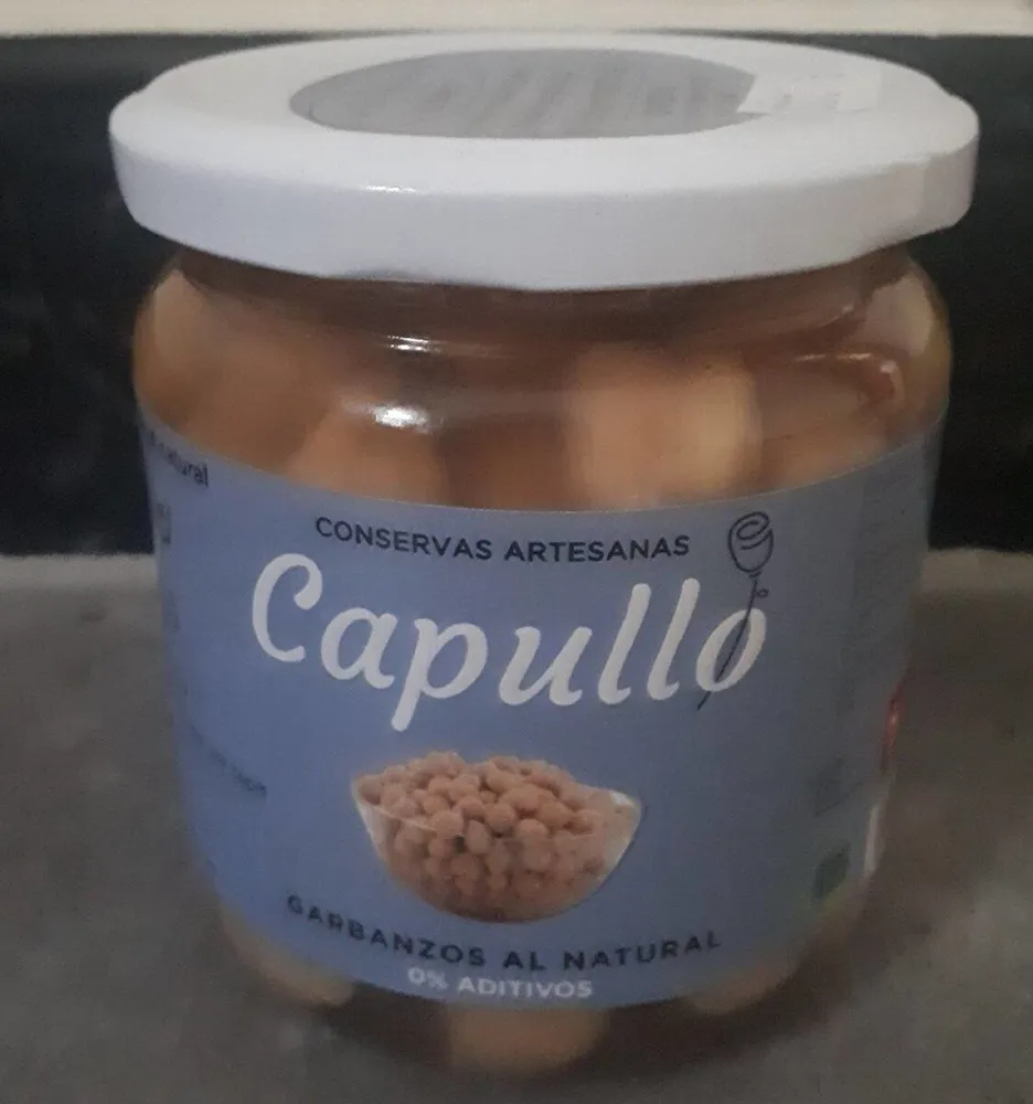 Garbanzos al natural