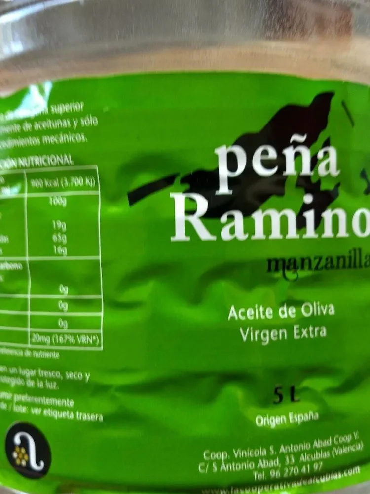 Aceite de Oliva Virgen Extra