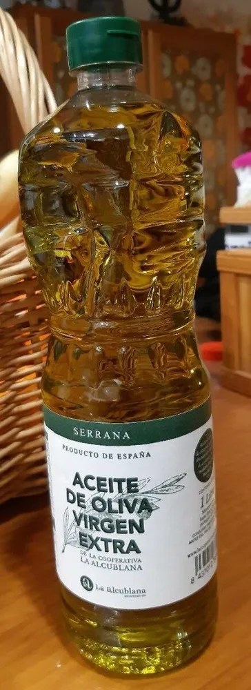 Aceite de oliva virgen extra de la cooperativa LA ALCUBLANA
