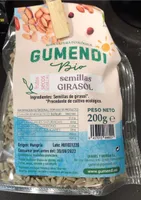 Semillas girasol