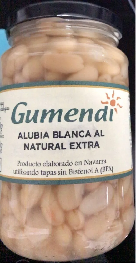 Alubia blanca al natural extra