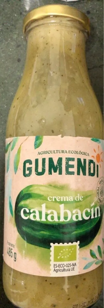 Crema de calabacín