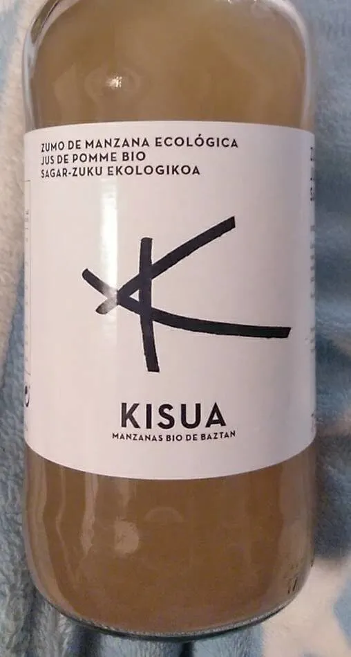 Zumo de manzana ecológica