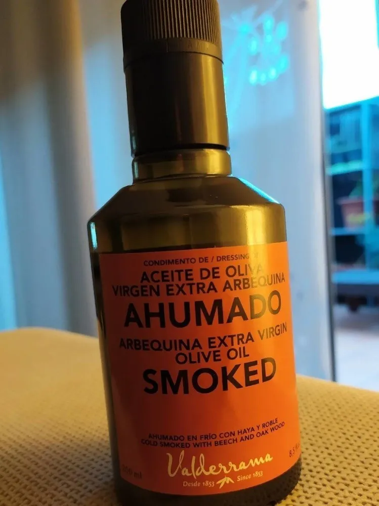 Aceite de oliva Virgen extra Arbequina ahumado