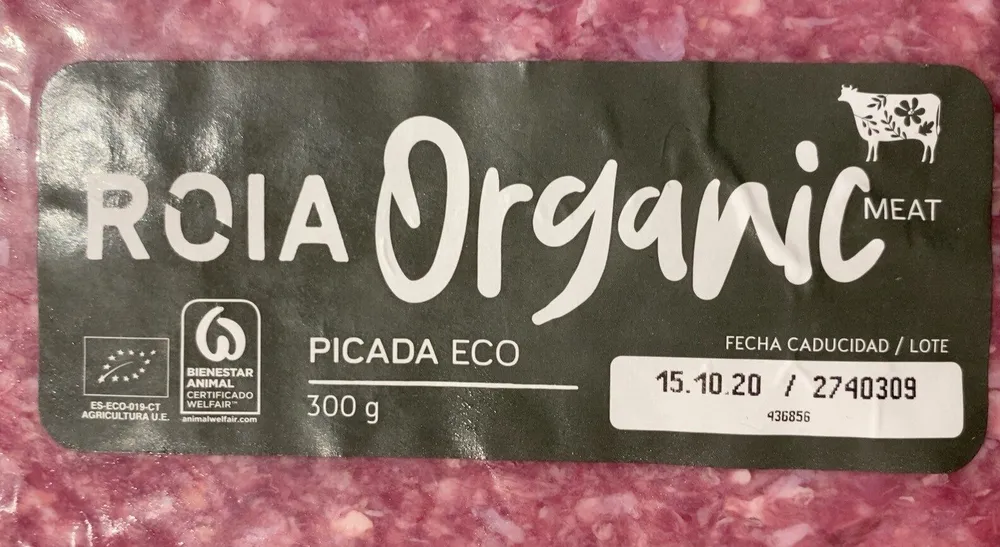 Carne Picada de vacuno eco