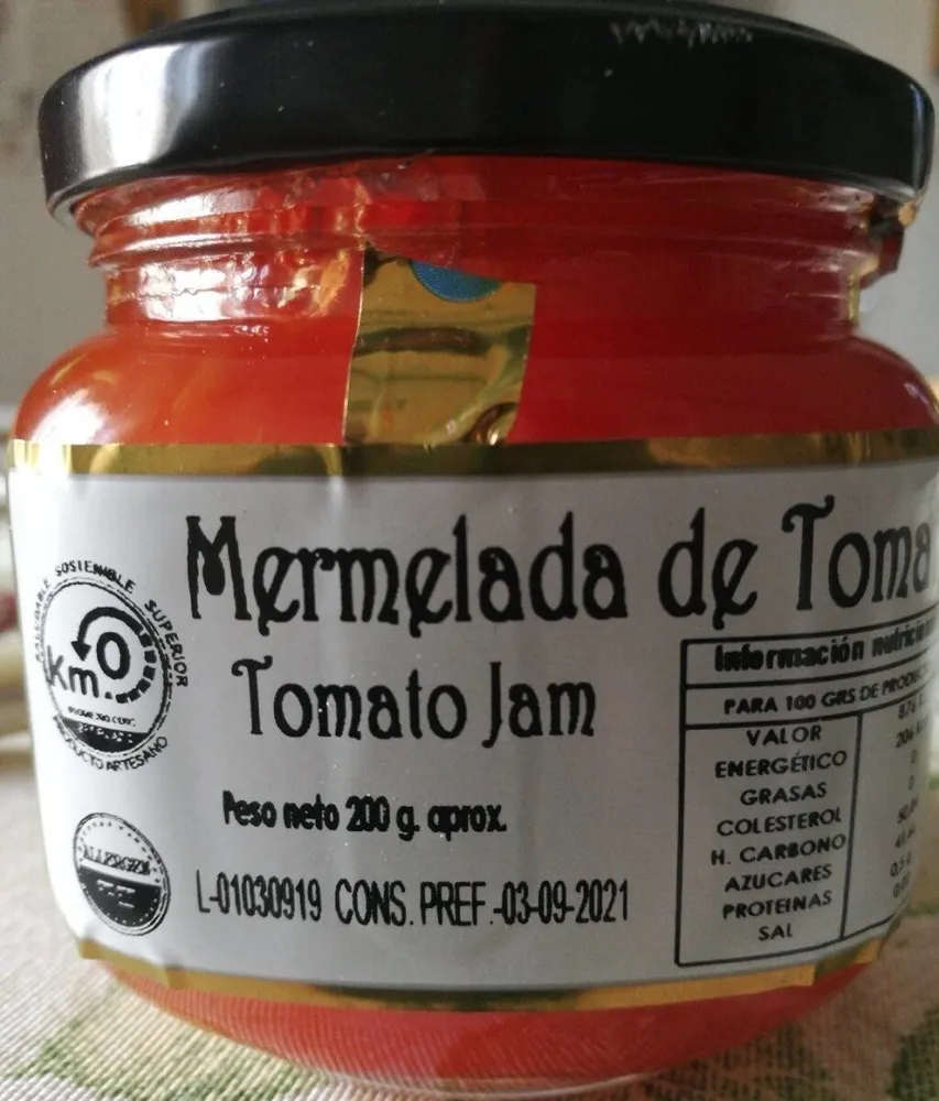 Mermelada de tomate
