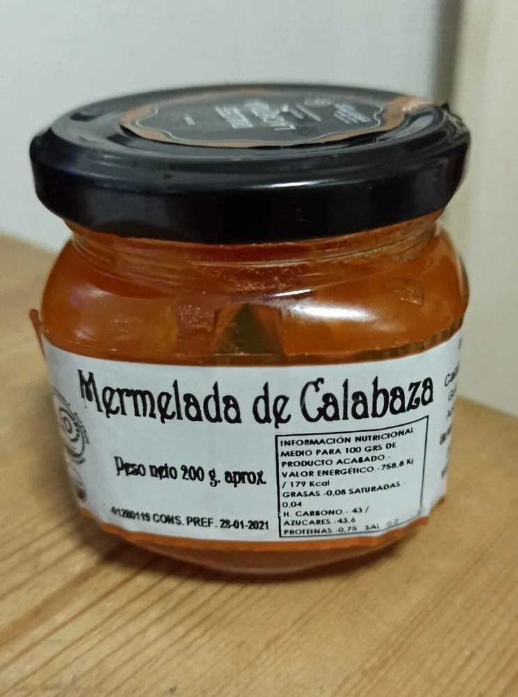 Mermelada de calabaza