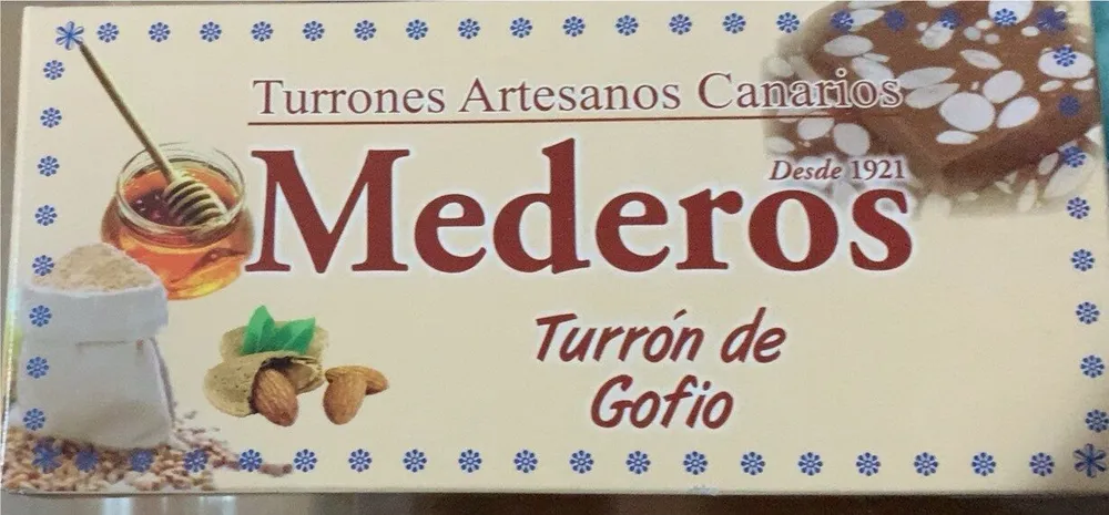 Turrón de gofio