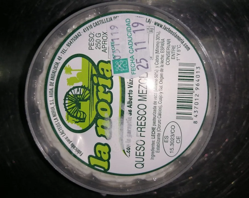 Queso fresco mezcla