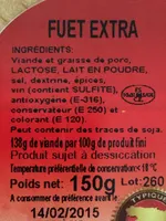 Fuet extra