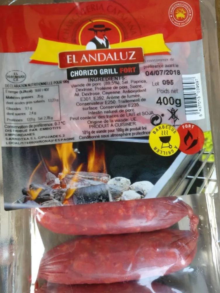Chorizo grill fort