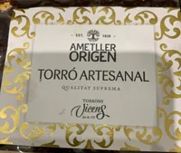 Torró artesanal xocolata i avellanes