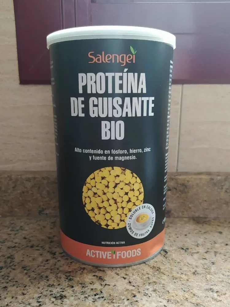 Proteína de guisante bio