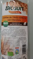 Cookis de espelta con chocolate
