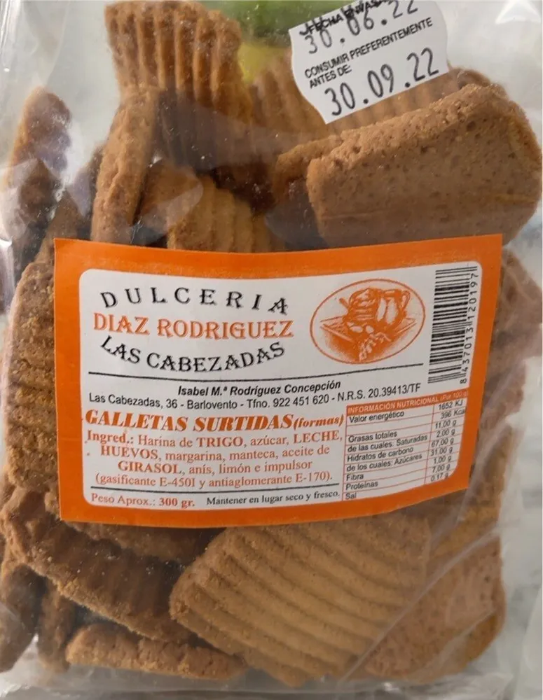 Galletas surtidas
