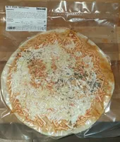 Pizza quesos vegana