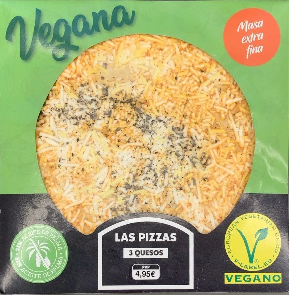 Pizza Vegana 3 Quesos