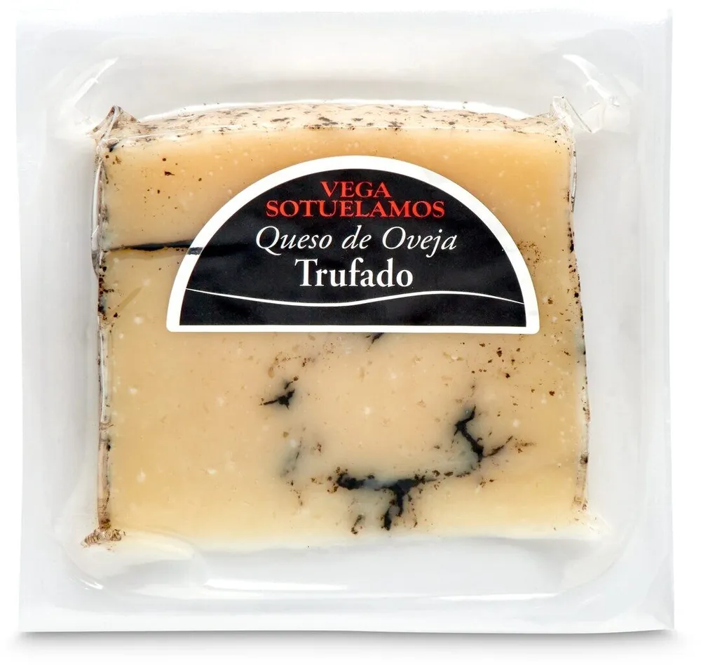 Queso de oveja trufado