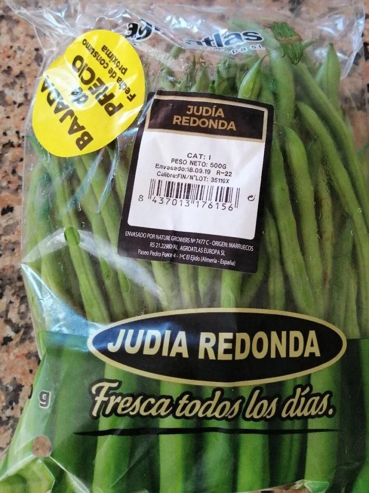Judía redonda