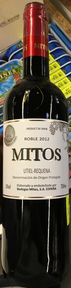 Utiel-Requena Roble 2012