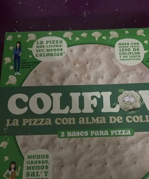 Pizza de coliflor