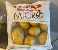 Papas al vapor de micro