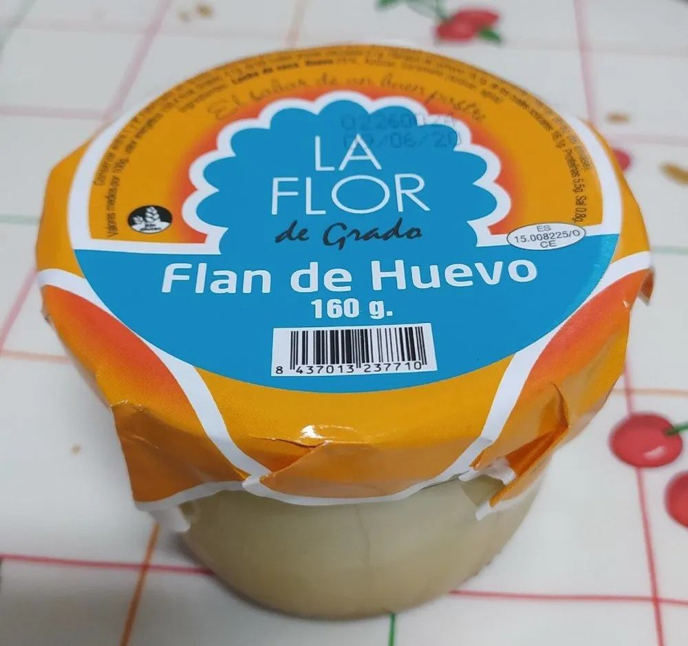 Flan de huevo