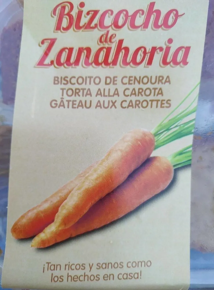 Bizcocho de Zanahoria