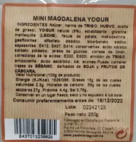 Mini Magdalena Yogur