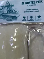 Llom suprema bacallà dessalat