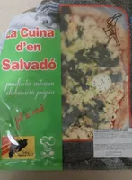 Pizza espincas i formatge de cabra