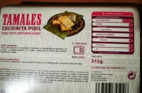 Tamales cocinita pibil