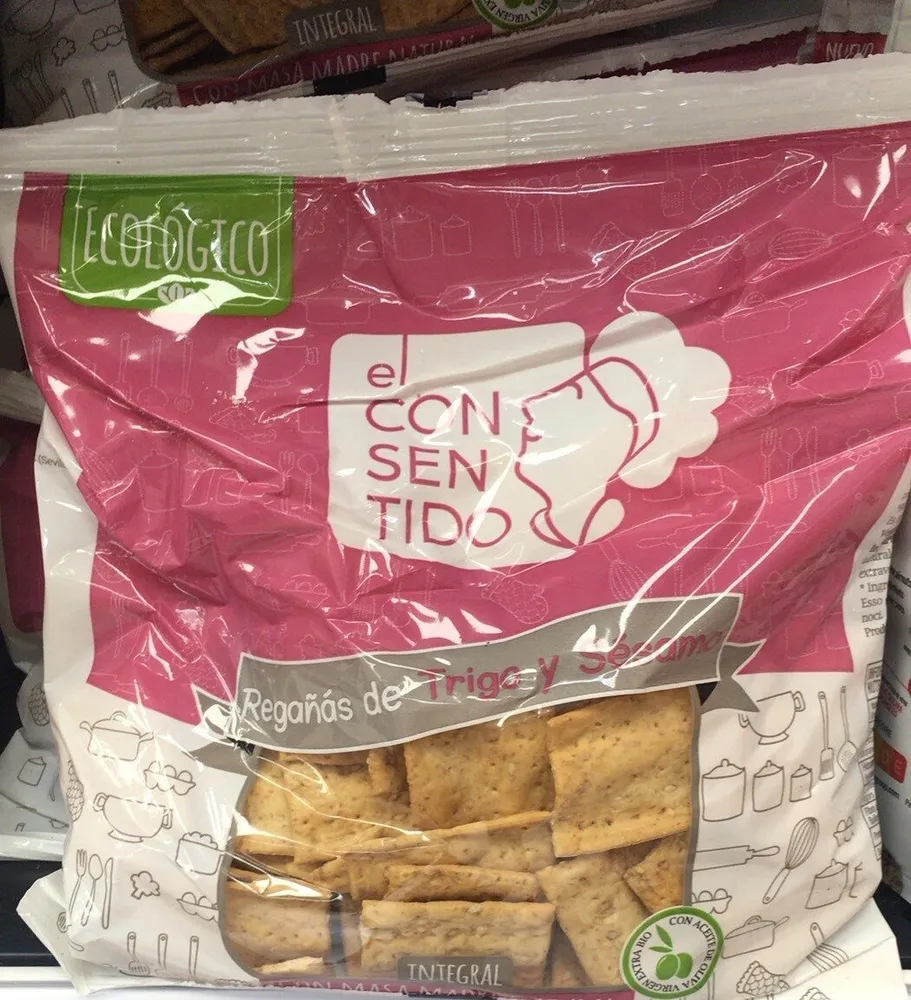 Regañás de trigo y sésamo