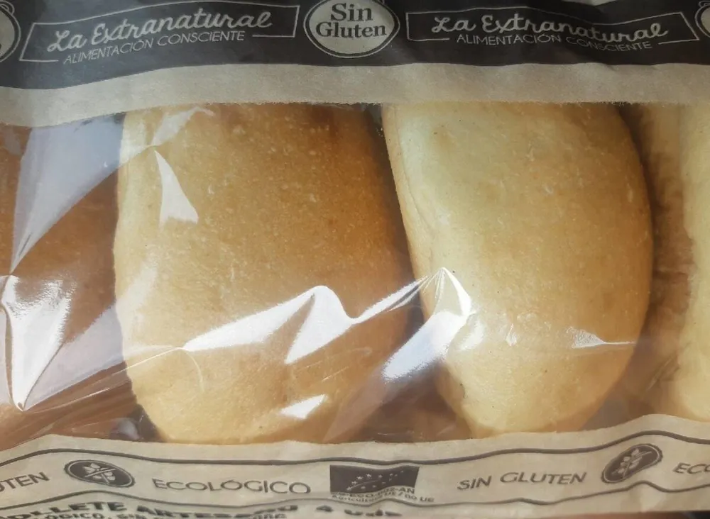 Mollete artesano sin gluten