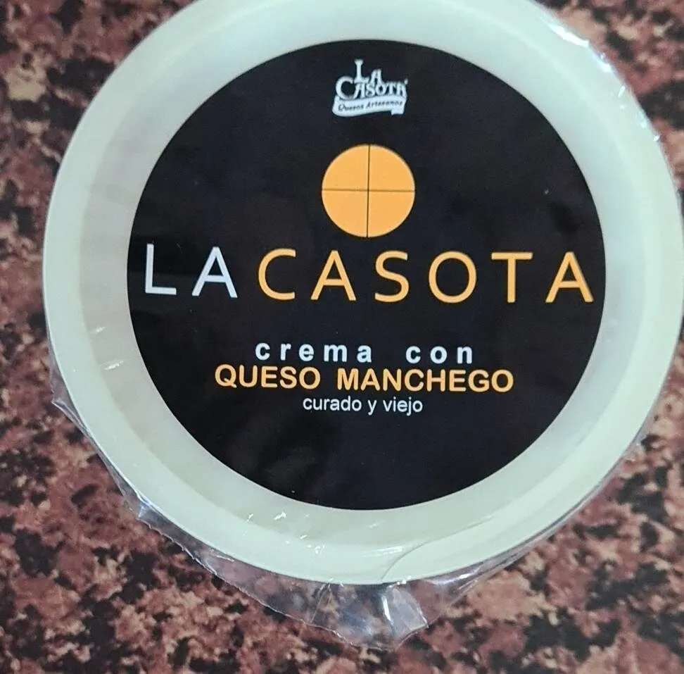 Crema con queso manchego