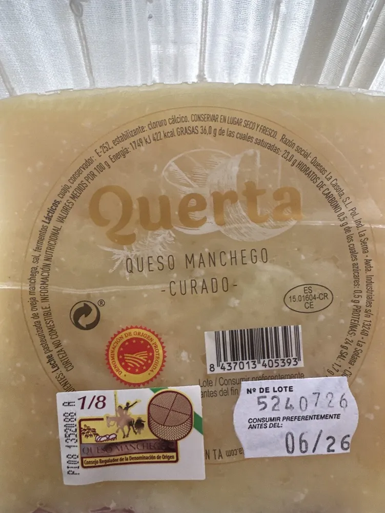 Queso Manchego Curado