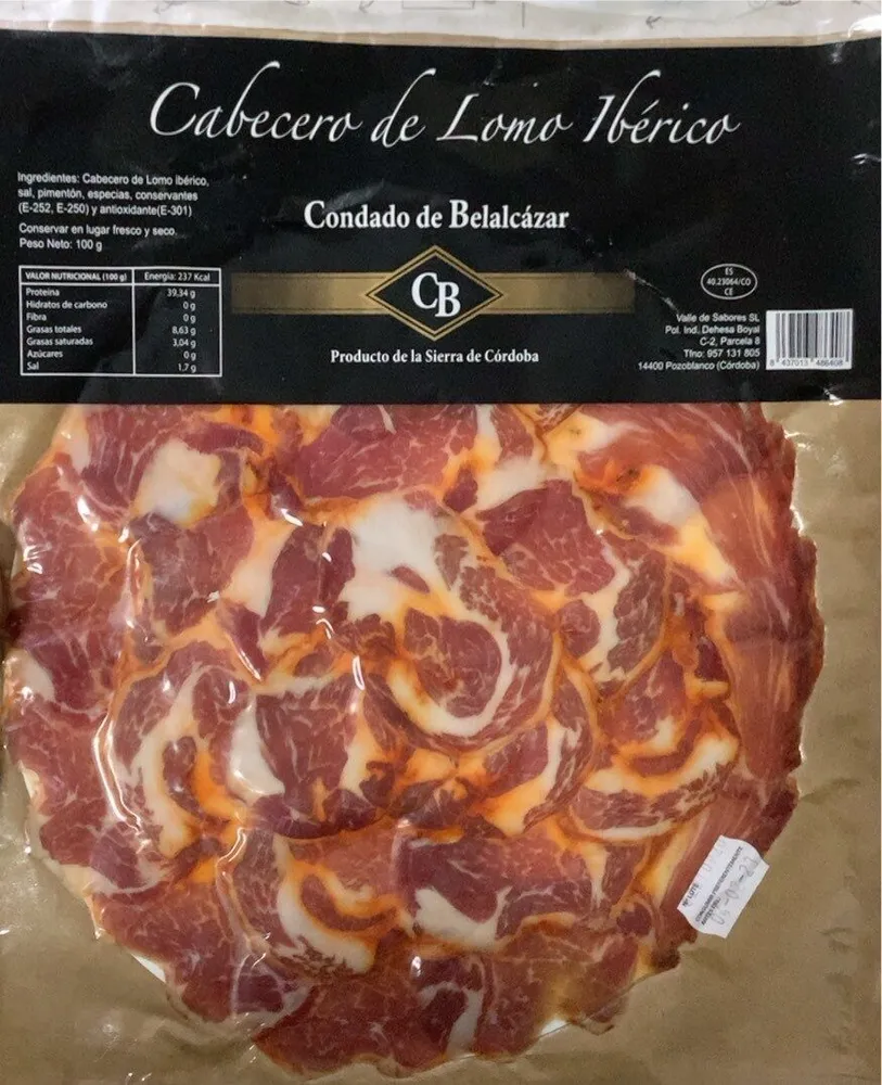 Cabecero de lomo iberico