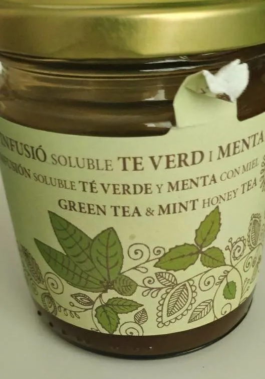 Infusion te verde y menta